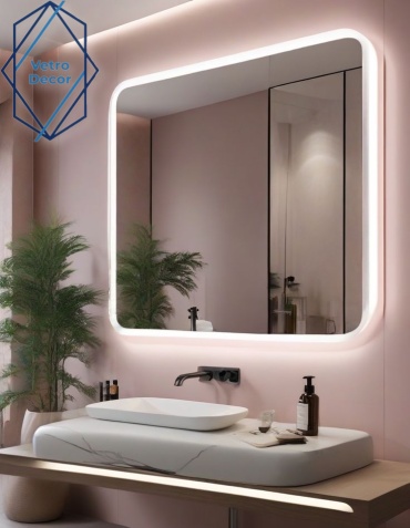 Зеркало настенное Vetro Decor 125x85 см