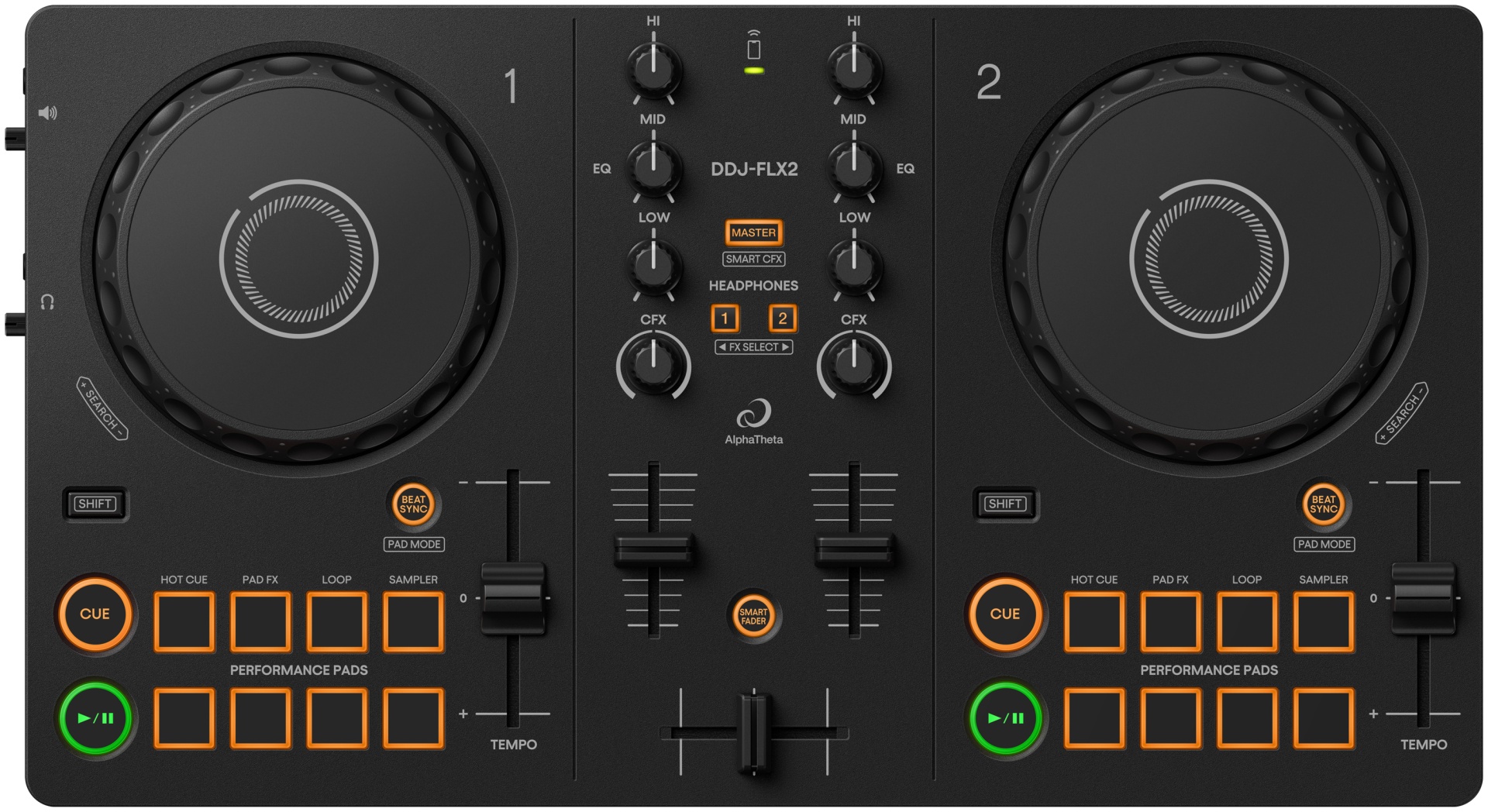 DJ контроллер Pioneer DJ AlphaTheta DDJ-FLX2