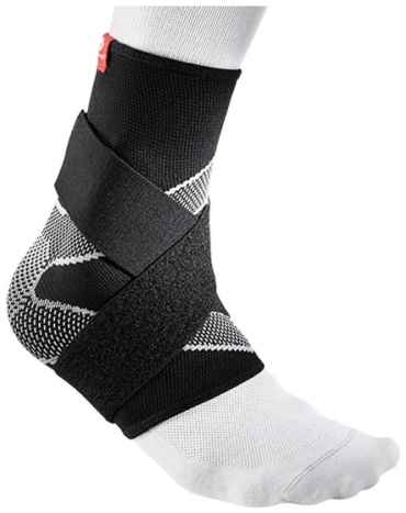 McDavid Ankle Sleeve 5122R-BLK черный L