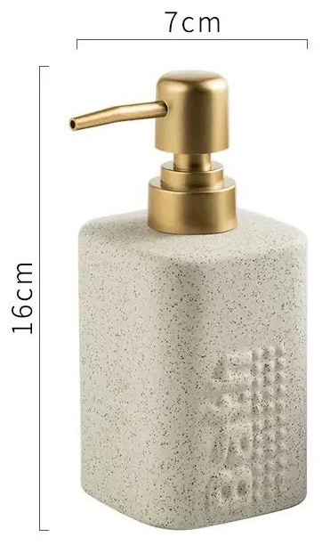 Дозатор для жидкого мыла OMALI HOME Bath квадрат