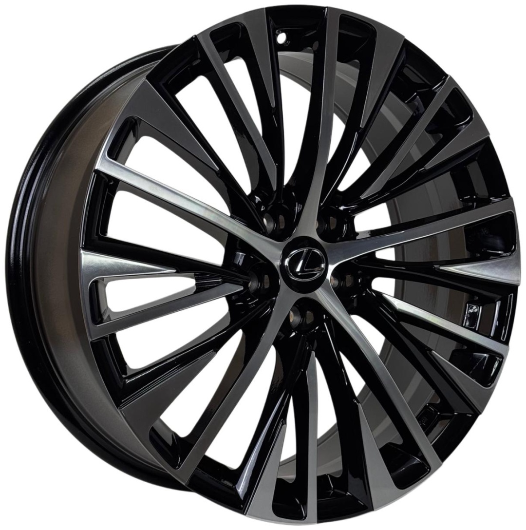 Wheels H952FDD 8x20/5x114.3 D60.1 ET30 4 диска черный, хром
