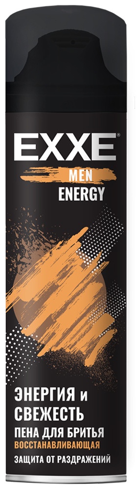 EXXE Восстанавливающая ENERGY пена для бритья 200 мл