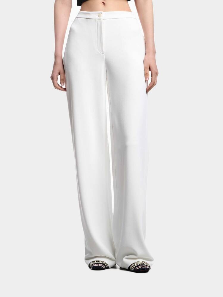 Классические брюки Emporio Armani белый