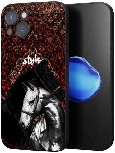 Чехол Mcover для Apple iPhone 13 рисунок