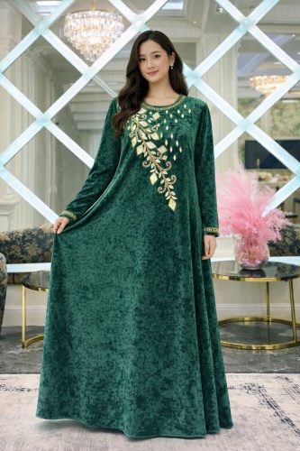 Вечернее платье Yaseena.brand салатовый