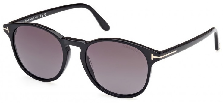TOM FORD солнцезащитные очки круглые однотонные