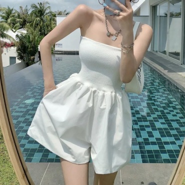 Комбинезон с шортами IN STYLE белый