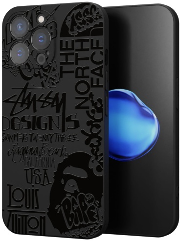 Чехол Mcover для Apple iPhone 14 Pro Max черный