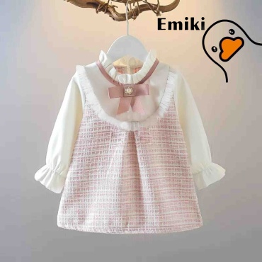 Нарядное платье Emiki розовый