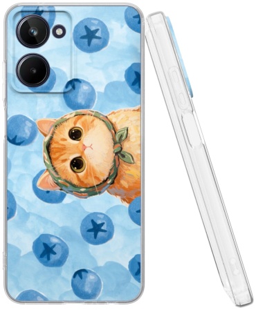 Чехол Mcover для Realme Realme 10 4G рисунок