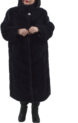 Шуба Леди синий