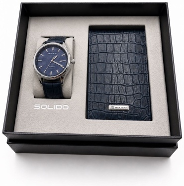 Кварцевые Solido WW-374-BLU-88-BLU сталь