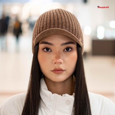 Бейсболка Shapkoff размер 56, 57, 58, коричневый