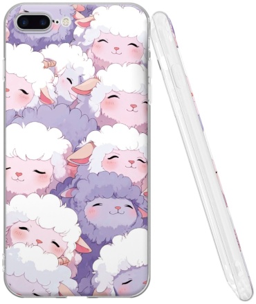 Чехол Mcover для Apple iPhone 7 Plus, iPhone 8 Plus рисунок