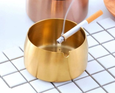 Пепельница Gold, сталь
