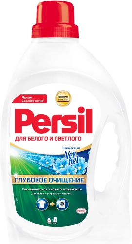 Гель для стирки Persil для белых/светлых тканей Свежесть от Vernel 1,69 л