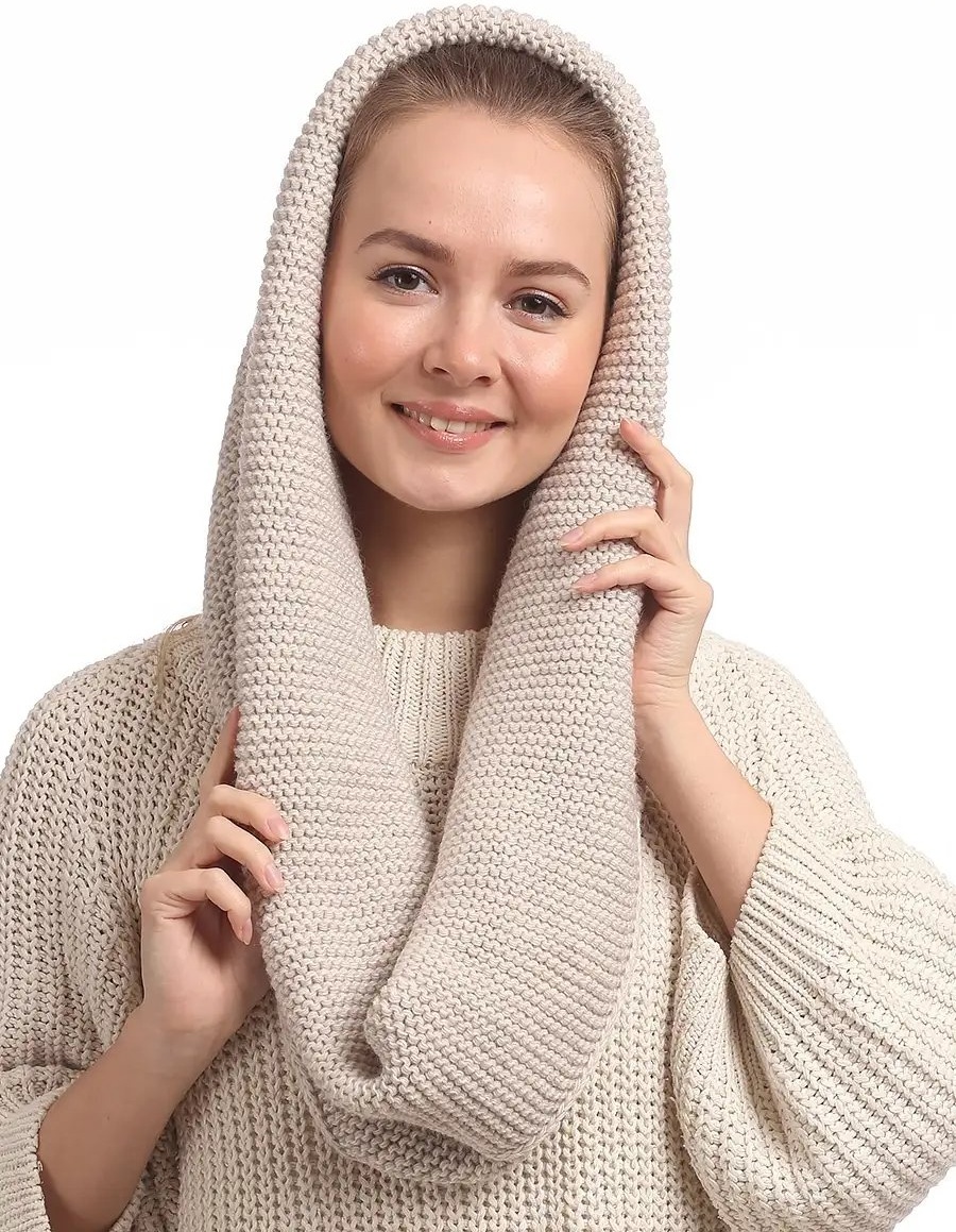 Снуд шерсть 100 x 49 см