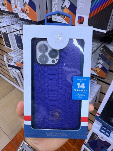 Чехол Santa Barbara для Apple iPhone 14 Pro Max синий