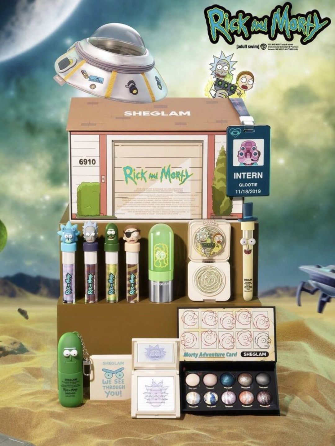SHEGLAM Набор косметики Rick and Morty Full Collection Set набор декоративной косметики для женщин