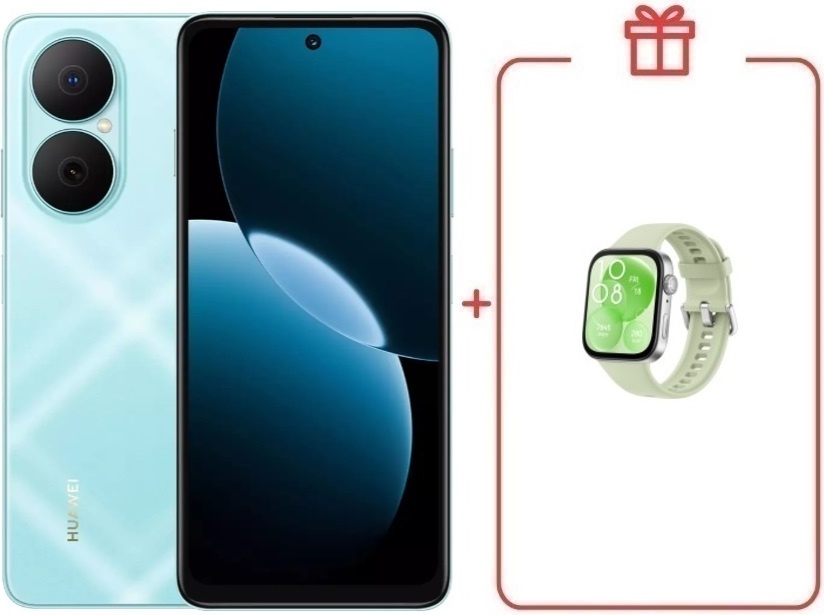 Смартфон Huawei nova Y73 8 ГБ/128 ГБ голубой + подарок