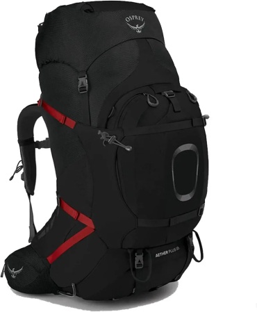 Osprey Aether Plus 85, 10002892 для альпинизма 83 черный