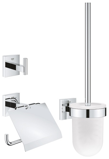 Grohe набор аксессуаров 41123000 серебристый