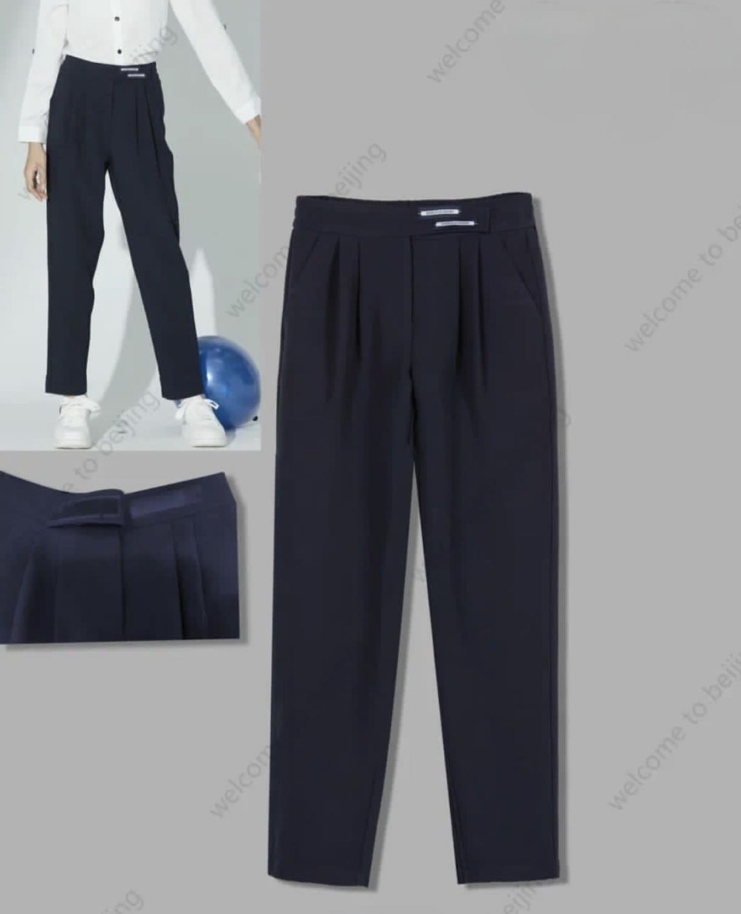 Школьные брюки Maxart brothers синий