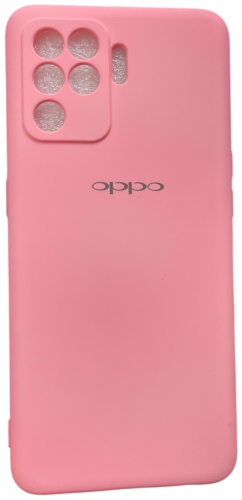 Чехол для OPPO Reno 5 lite розовый