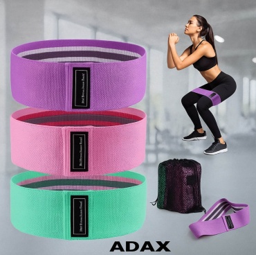 Фитнес-резинка ADAX 03034343 3 шт 25 кг