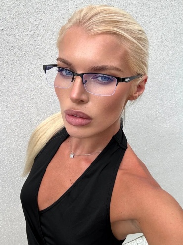 Yeux солнцезащитные очки прямоугольные зеркальные