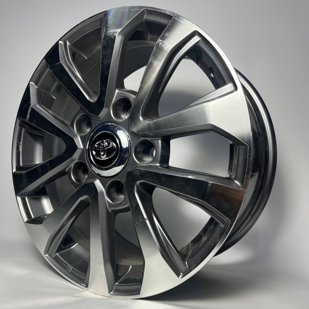 LVZ 1156 MG Land Cruiser 200 8x18/5x150 D110.1 ET56 4 диска графит, серый