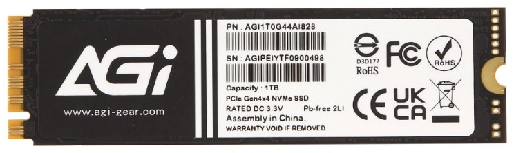 SSD AGI AGI1T0G44AI828-CB 1000 Гб