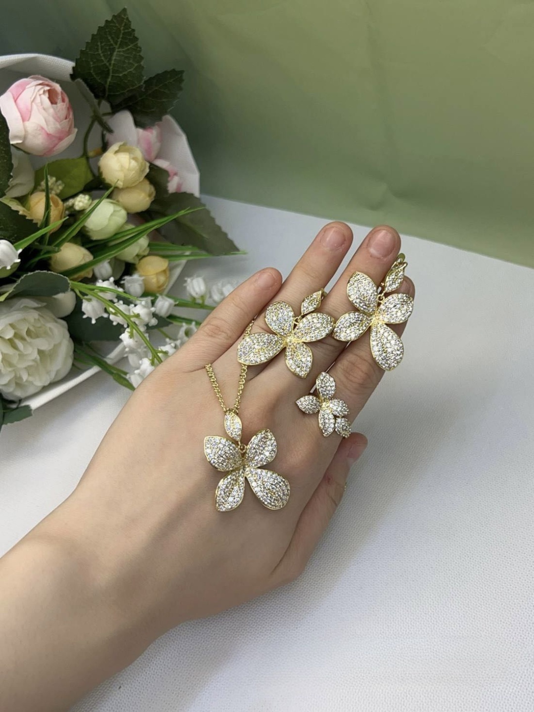 Xuping Jewelry титан, фианит