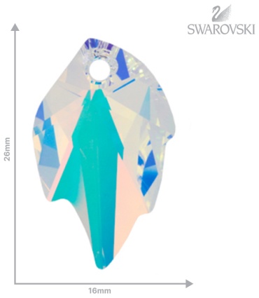 Подвеска Angelica Fashion горный хрусталь, кристаллы Swarovski