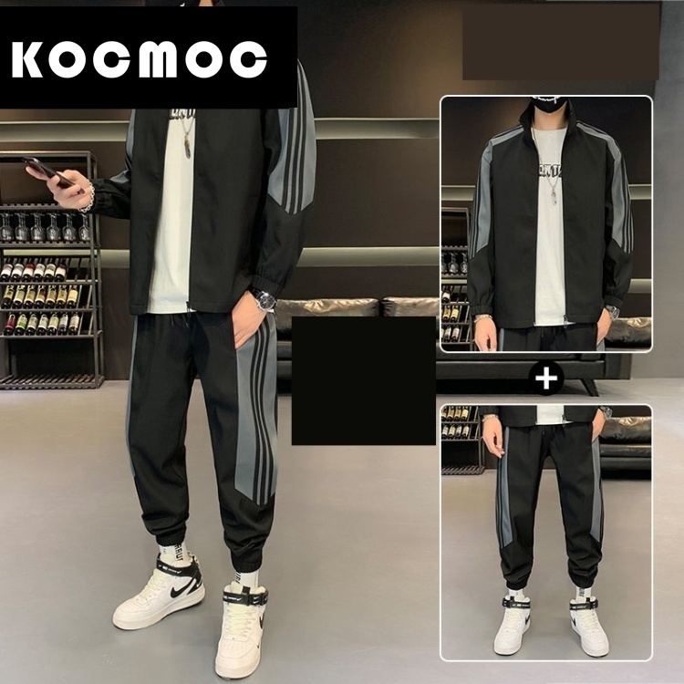Повседневный костюм KOCMOC черный