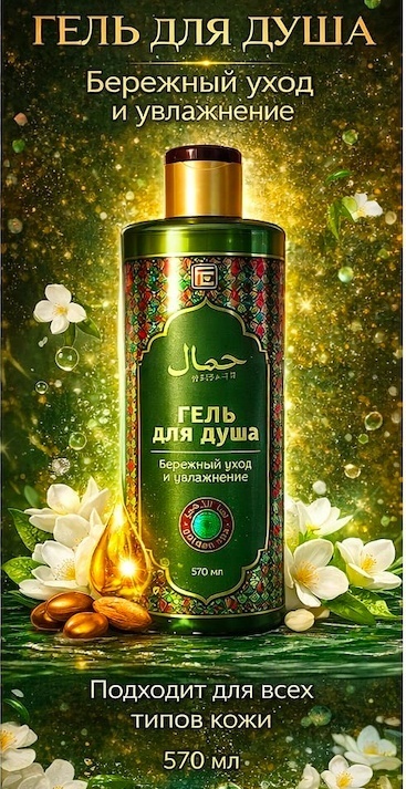 Family Cosmetics Блаженство бережный уход и увлажнение гель 570 мл