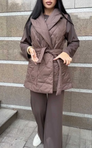 Жилет LALINA FASHION BRAND коричневый