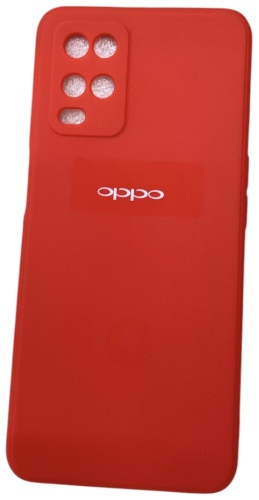 Чехол 100baksovwallet для OPPO A54 красный