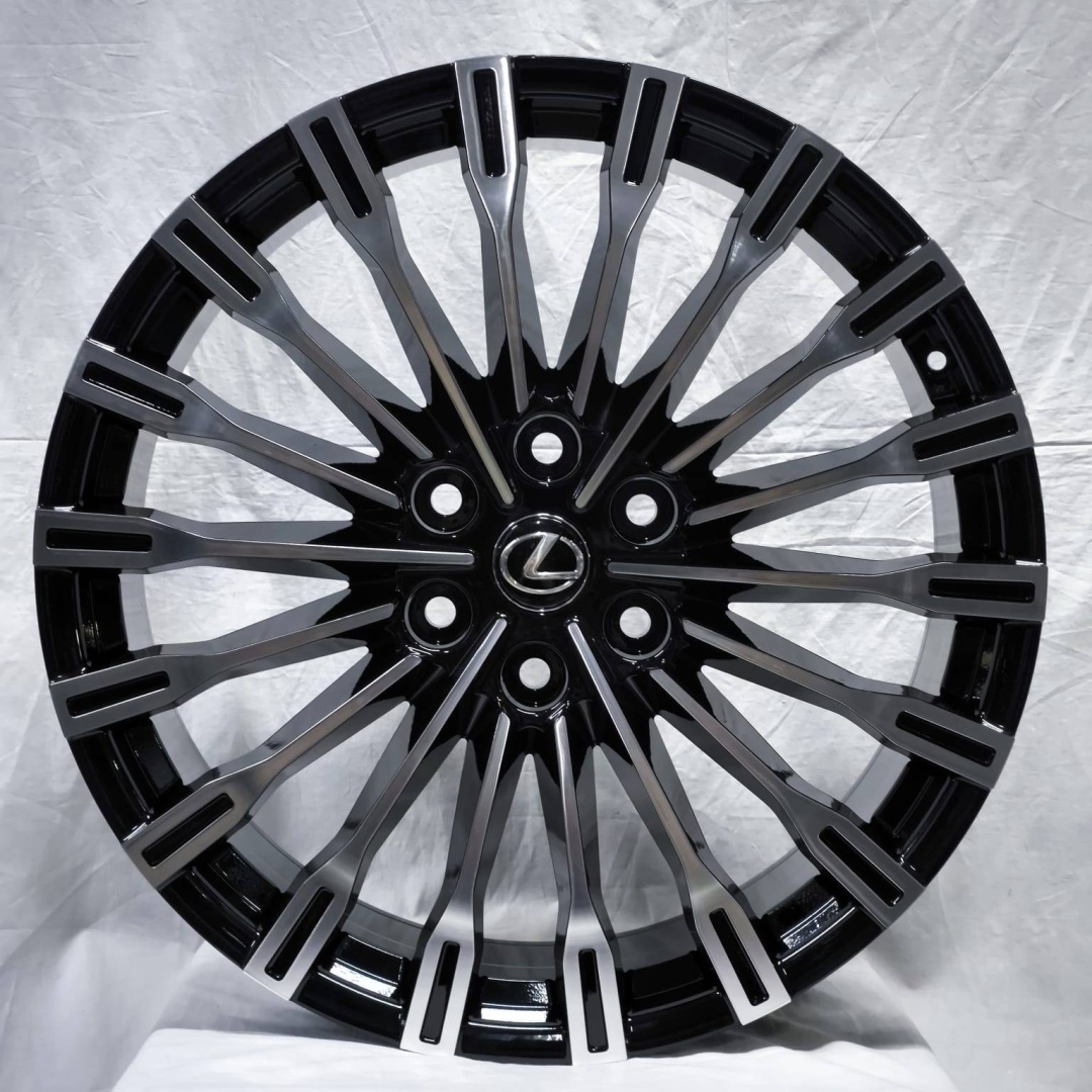 Wheels 1460 8x22/6x139.7 D95.1 ET50 4 диска черный, серебристый