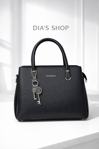 Сумка тоут DIAS SHOP экокожа черный