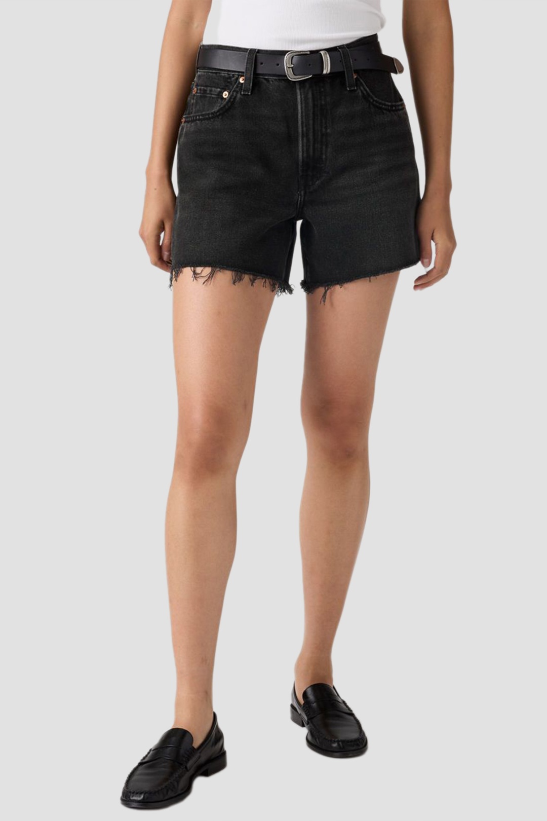 Джинсовые шорты Levis черный