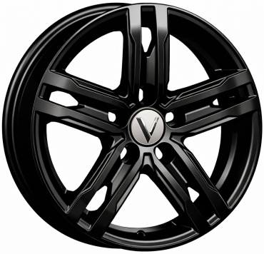 Вектор B178 6x15/5x114.3 D67.1 ET46 4 диска черный