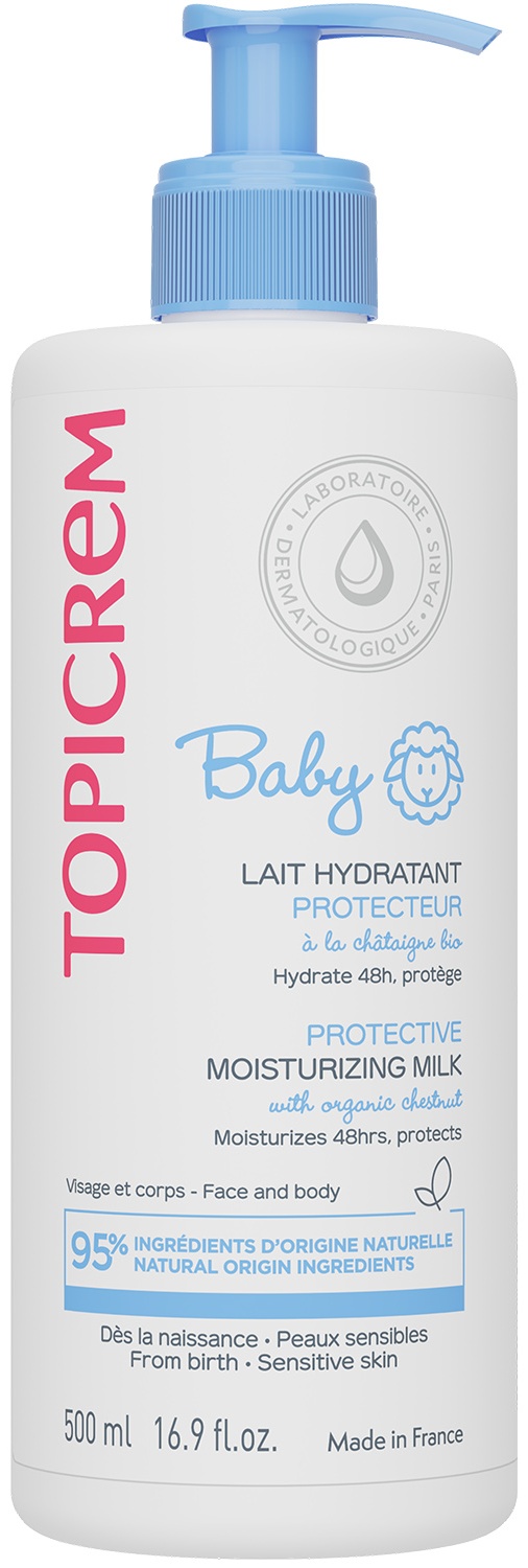 TOPICREM Детское увлажняющее молочко Baby Protective Moisturizing Milk 500ml молочко для тела 500 мл