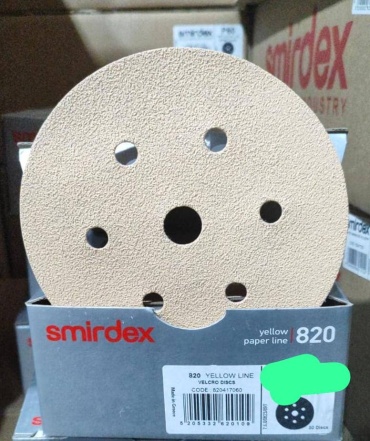 Шлифовальный круг Smirdex 820417320 150 мм, абразивный материал Р320 100 шт