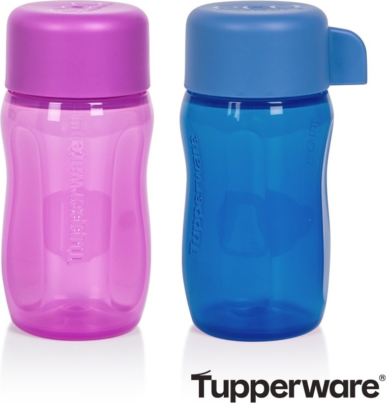 Бутылка Tupperware 0.18 л синий, фиолетовый, винтовая, полипропилен