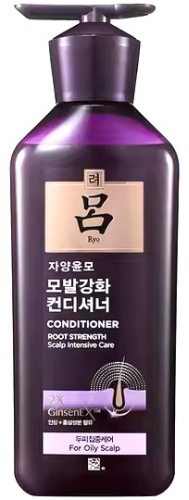 Ryo кондиционер Root Strenght Oily Scalp Care Conditioner Кондиционер для Жирных Корней Волос 400ml 400 мл