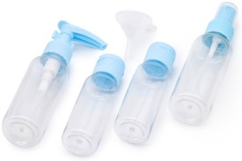 Baitaq X203-001 Дорожный набор флаконов наливным путем пластик 4шт