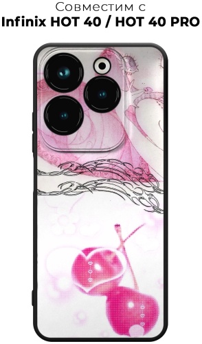 Чехол для Infinix HOT 40, HOT 40 Pro рисунок