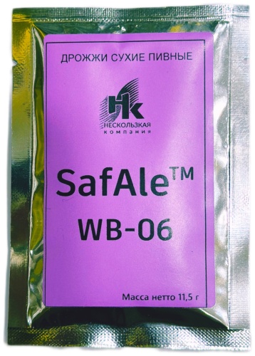 Нескользкая Компания SafAle WB-06 дрожжи пивные 11.5 г