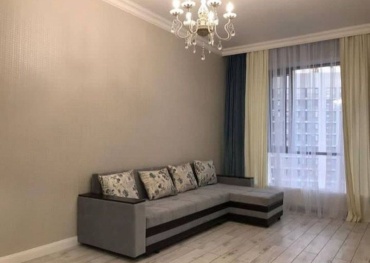 Угловой диван mebel SQ Комфорт, 280х80 см, обивка ткань, серый